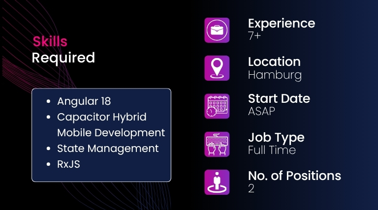 Senior Angular Frontend Developer