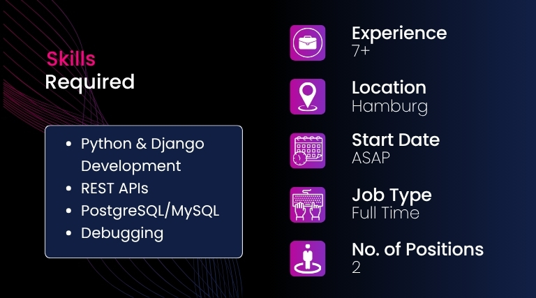 Senior Python Django Developer